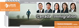 Lowe & Co. vancouver Immigration & Business lawyers and certified immigration consultants photos of Jeffrey Lowe, Robert Leong, Vivien Lee Rita  Cheng & Akiko Fujita, fluent in Japanese, Chinese Mandarain and Cantonese